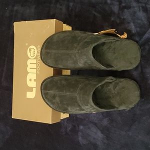 Lamo Men's Scuff Fleece Slippers